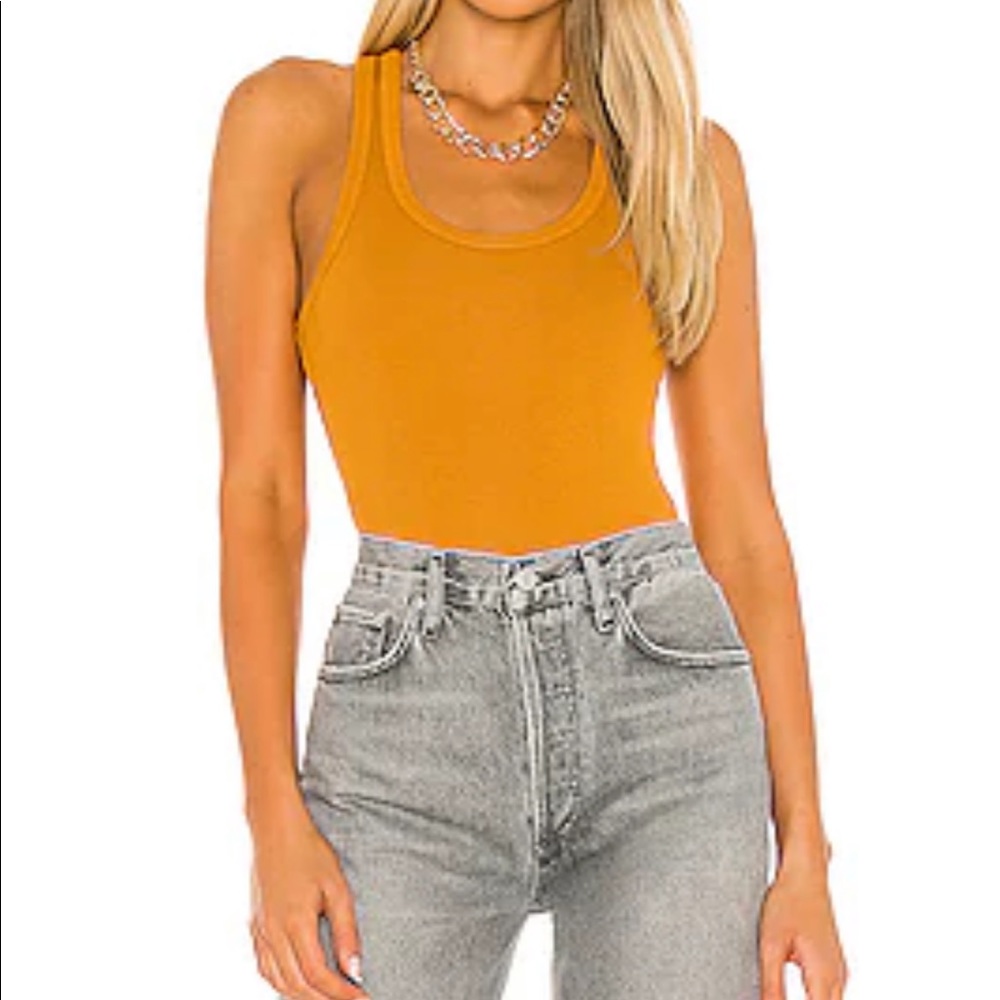 AGOLDE rib tank bodysuit